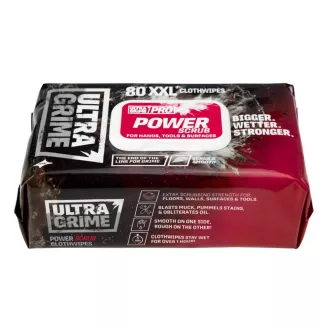   Ultragrime Törlőkendő Power, Kéz és Felülettisztító, 80db
