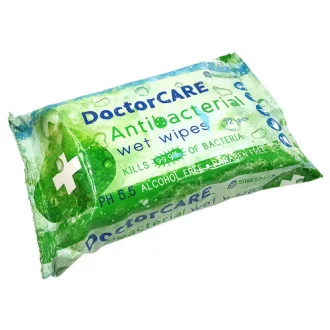 Doctor Care Antibakteriális, Törlőkendő, 72 db-os