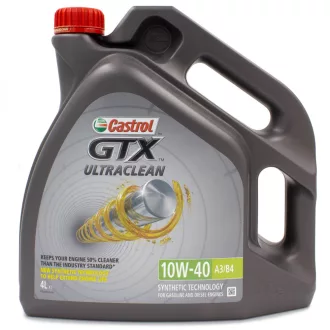 Castrol Gtx Ultraclean Motorolaj - 10W-40 - 4L