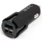 MNC Szivargyújtós USB töltő - 2xUSB - Fekete - 2,4A