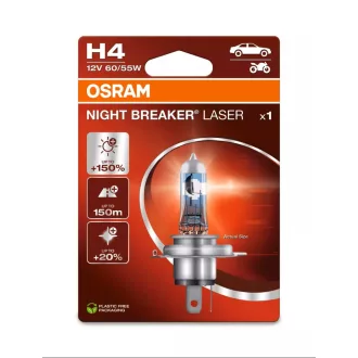   Osram Night Breaker Laser Next Gen. +150% izzó - H4 - 60/55W - 12V