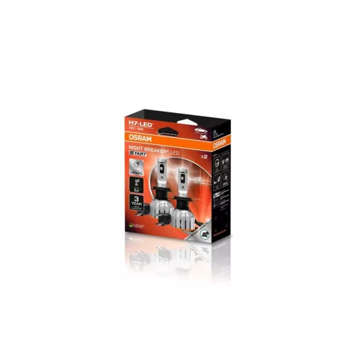 Osram Night Breaker LED Start H7 +230% LED Szett, Street Legal