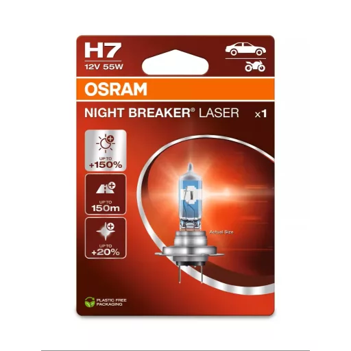 Osram NIGHT BREAKER LASER NEXT GEN. HALOGÉN IZZÓ - H7 - 55W - 12V