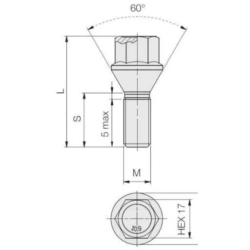 Automax kerékőr - 12X1,5X25C