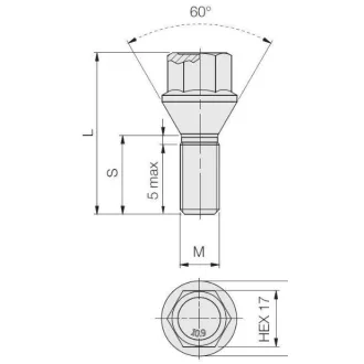 AUTOMAX KERÉKŐR 12X1,5X22C