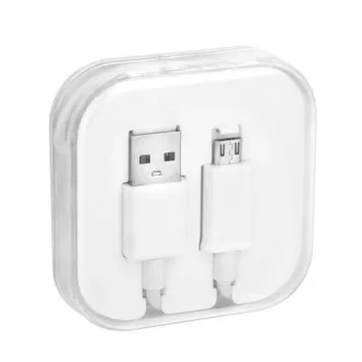 ADATKÁBEL USB-MICRO USB 1M FEHÉR