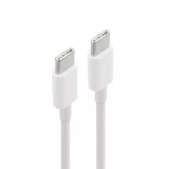 Usb C - Usb C fehér adatkábel 2A 1m