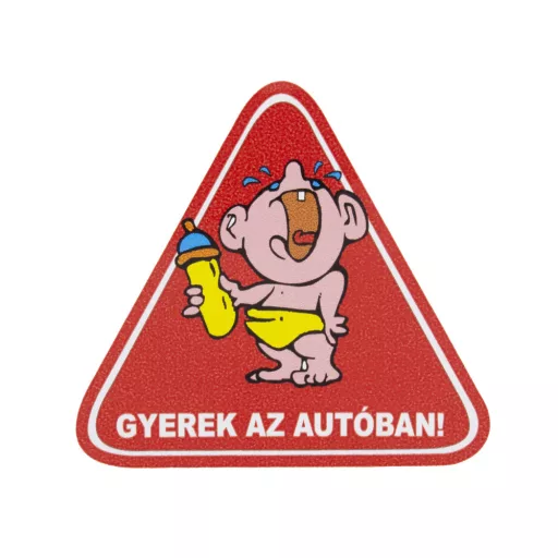 Baba Az Autóban! Matrica