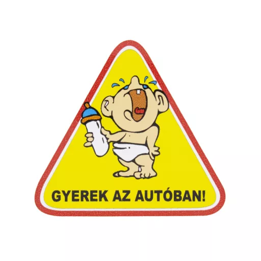 Baba Az Autóban! Matrica