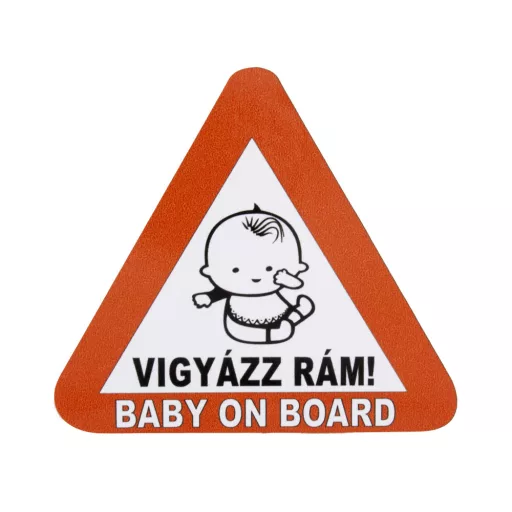 Baba Az Autóban! Matrica