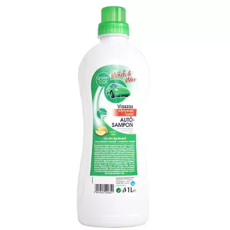 Green Car Wash & Wax, Környezetbarát Sampon, Viaszos, 1l