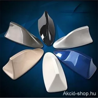   Cápa antenna erősítővel, univerzális régi tetőantenna helyére Ezüst