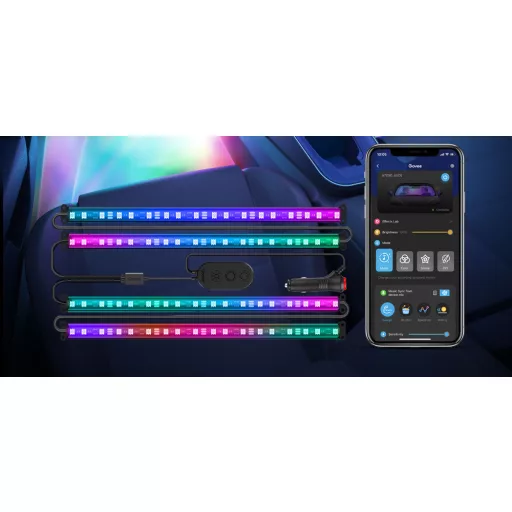 Govee H7090, RGB Belső világítás, Bluetooth funkcióval