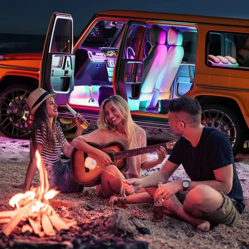 Govee H7090, RGB Belső világítás, Bluetooth funkcióval