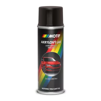 Motip Skoda Akril Lakk Fényes Fekete 200 ml