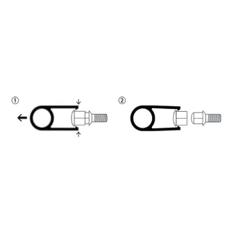 J-TEC KERÉKCSAVAR KUPAK 17MM 21DB FEKETE MŰANYAG