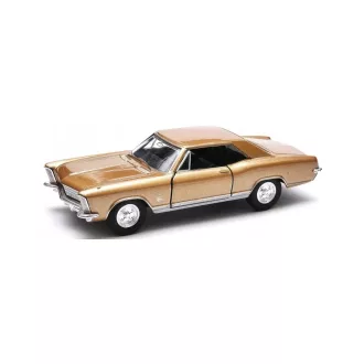   Welly Dobozos Modell Autó Buick Riviera Gran Sport 1965 Arany