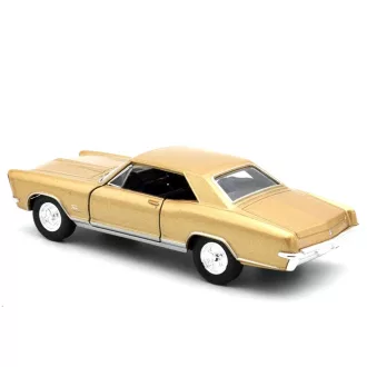   Welly Dobozos Modell Autó Buick Riviera Gran Sport 1965 Arany