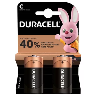 Duracell Alkáli Elem Plus Baby 2 LR14/MN1400