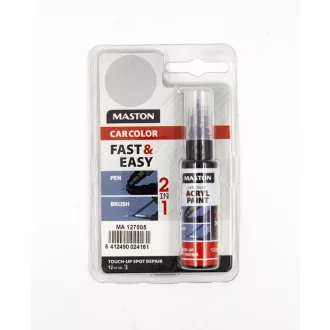 Maston Javító Stift, 2in1, Ezüst, Metál, 12ml