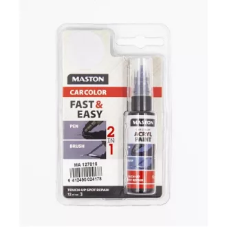 Maston Javító Stift, 2in1, Ezüst, Metál, 12ml