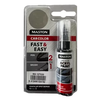 Maston Javító Stift, 2in1, Ezüst, Metál, 12ml