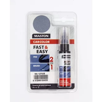 Maston Javító Stift, 2in1, Sötét ezüst, Metál, 12ml