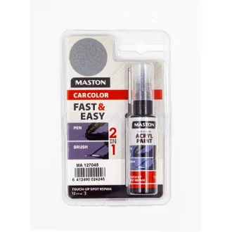 Maston Javító Stift, 2in1, Ezüst, Metál, 12ml