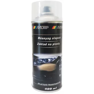Motip Műanyag alapozó, Színtelen, 400 ml
