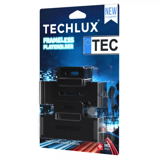 RENDSZÁMTARTÓ LÁTHATATLAN 4 DB TECHLUX