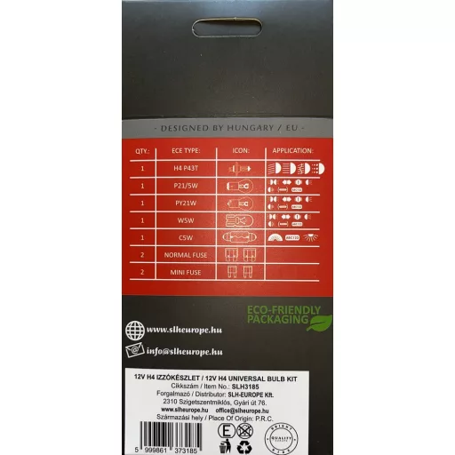 SLH, Izzókészlet, 12V, H4 60/55W