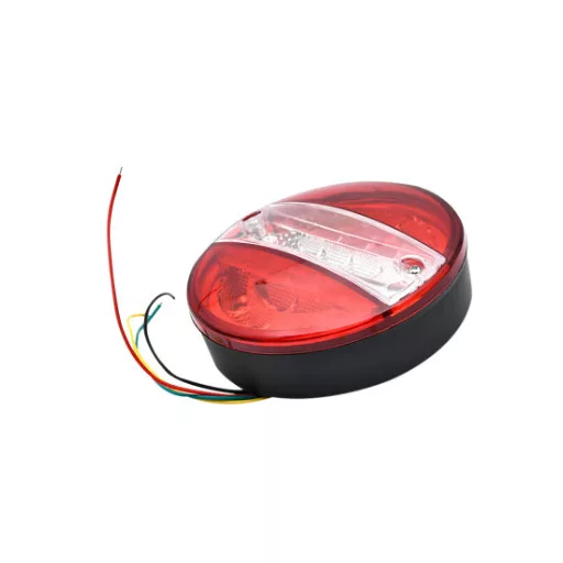 31041 Hátsó Kerek LED lámpa - 3 funkciós - 12-24V - 140mm