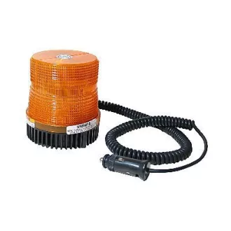 FORGÓLÁMPA, SÁRGA VILLOGÓ 12V SÁRGA MÁGNESES XENON