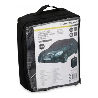 DUNLOP AUTÓTAKARÓ PONYVA PEVA FEKETE 534X178X120CM