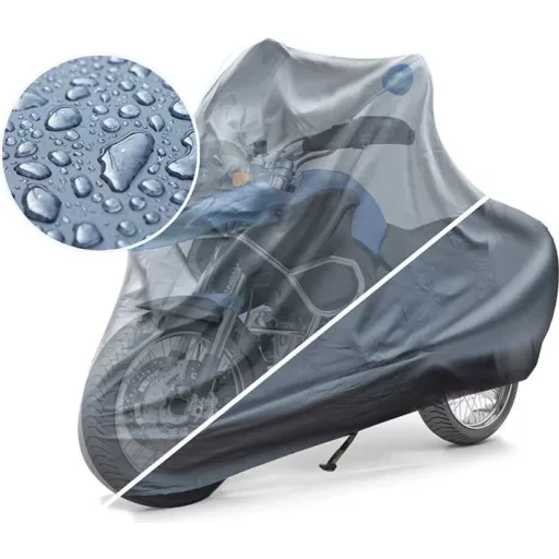 Dunlop Motorkerékpár Takaró Ponyva L-es méret, 228x99x124 cm