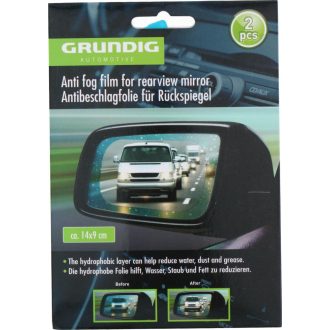   Grundig Vízlepergető Fólia - Visszapillantó Tükörre - 140X90Mm