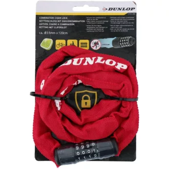   Dunlop Lánczár Kerékpárhoz 6 Féle Színben 120cm - Számzáras
