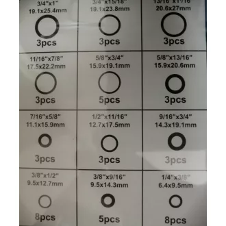 Kinzo Gumigyűrű Szett, 50db