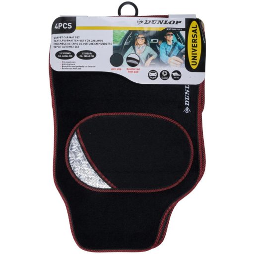 Dunlop 4 db-os Textil Autószőnyeg