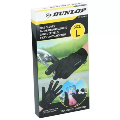 Dunlop Kerékpáros Kesztyű L-es