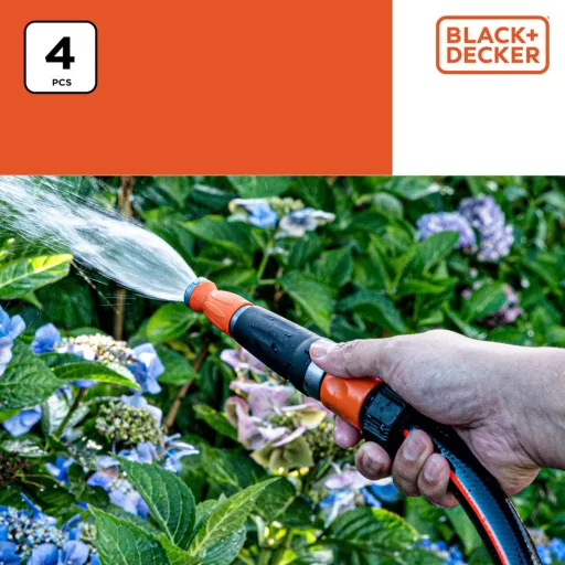 Black & Decker Kerti tömlő csatlakozók 4 db-os készlet