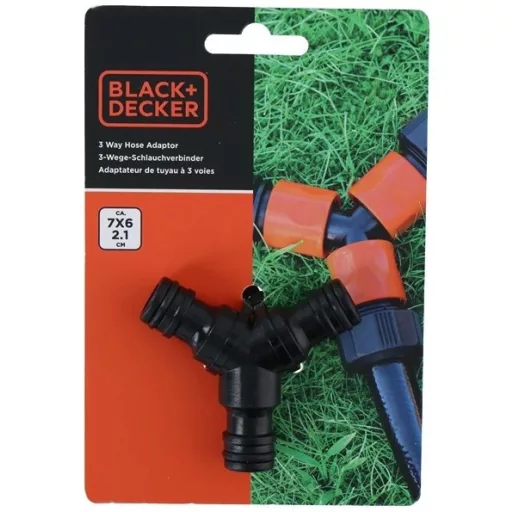 Black+Decker tömlőcsatlakozó 3 utas