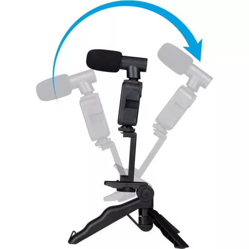 Grundig 3 az 1-ben szelfi stúdió vlogging készlet világító mikrofonnal és állvánnyal