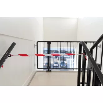   BLACK+DECKER Biztonsági jelölőszalag 48mmx25m Piros/Fehér