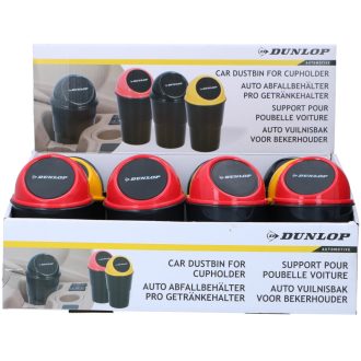 Dunlop Szemetes Pohártartóba, Több színben