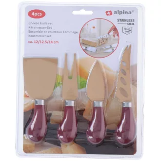 Sajtkés Készlet, 4 darabos, Több Színben