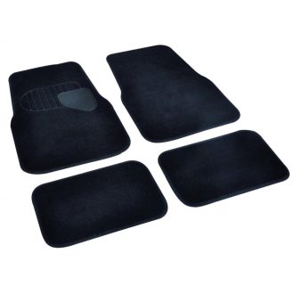 AllRide Autószőnyeg, Szett, Velúr, Fekete