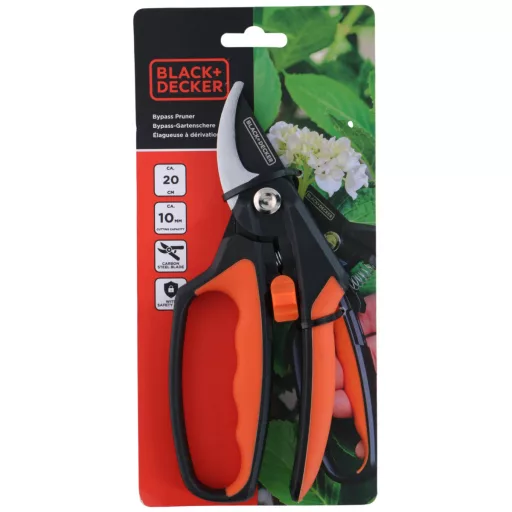 Black & Decker metszőolló mellévágó kézvédős 20cm