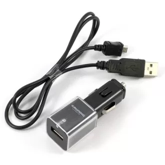 Grundig Szivargyújtó töltő USB, 80 cm micro USB