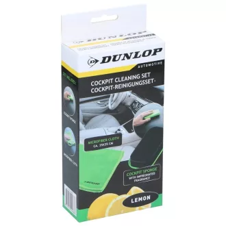 Dunlop szivacs + citrom illatú mikroszálas kendő készlet